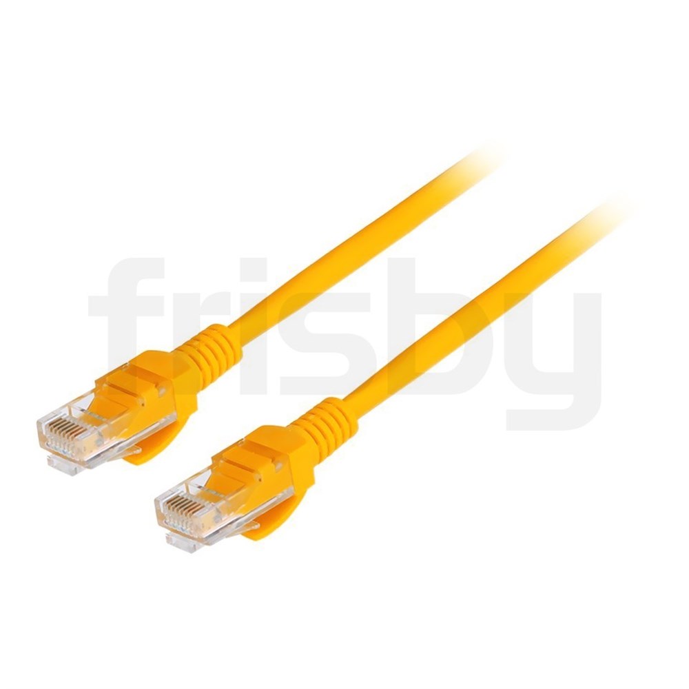 Frisby Fa-C6712Y Cat6 Patch Kablo Sarı 60 Cm