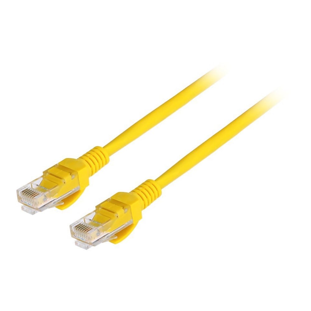 Frisby Fa-C6724Y Cat6 Patch Kablo Sarı 30Cm