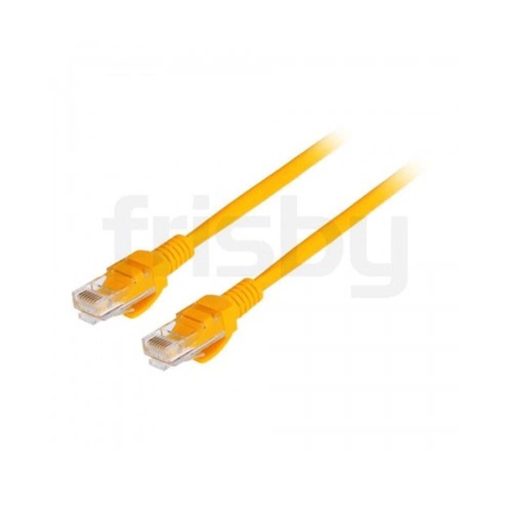 Frisby Fa-C6730Y Cat6 Patch Kablo Sarı 1 Metre