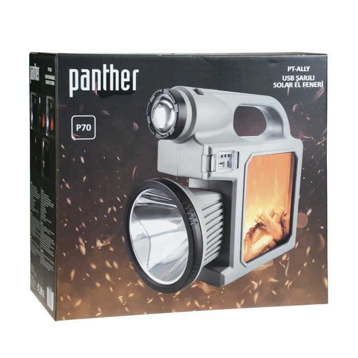 Genel Hırdavat Ürünleri PANTHER PT-ALLY USB ŞARJLI SOLAR FENER Satın Al