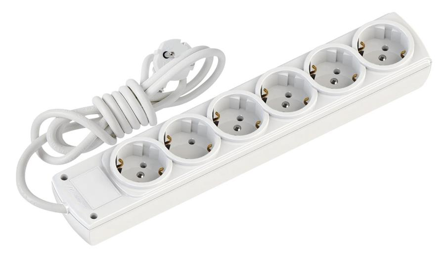 Grup Priz ve Uzatma Kabloları Mutlusan Rı-Tech 6lı 2mt Topraklı  Grup Priz  (001 175 610002 02 00) Satın Al