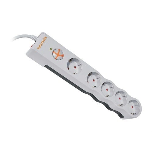 Grup Priz ve Uzatma Kabloları Tunçmatik TSK6134 Powersurge 5'Li 1050 Joule Beyaz Satın Al