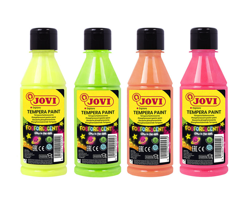 Guaj Boyalar JOVI 519 GUAJ BOYA 250ML KARANLIKTA PARLAYAN FOSFORLU YEŞİL Satın Al