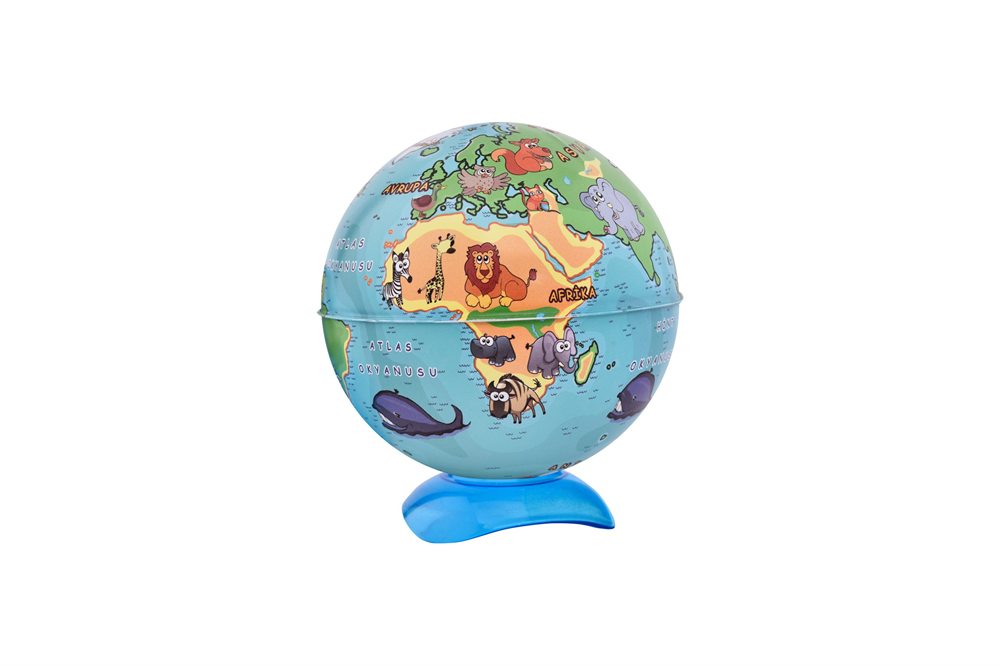 Gürbüz GLOBE KALEMTRAŞ HAYVANLI KÜRE 10CM