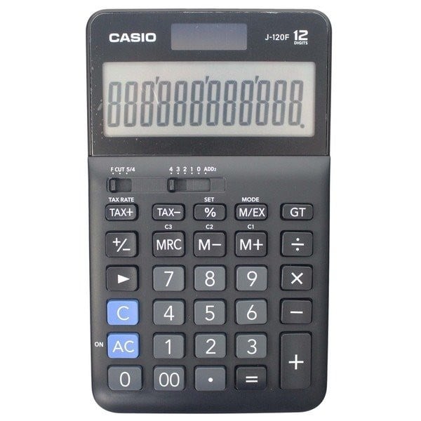 Hesap Makineleri Casio J-120F 12 Hane Masa Üstü Hesap Makinesi Satın Al