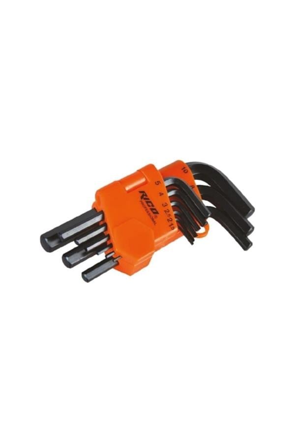 Hırdavat Ürünleri Rıco 013-RC2899 Düz Kısa 9lu Alyan Takımı Satın Al