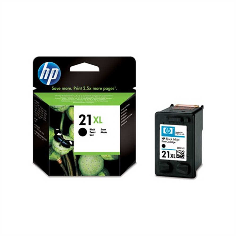 HP 21XL Black Siyah Yüksek Kapasite Kartuş C9351CE