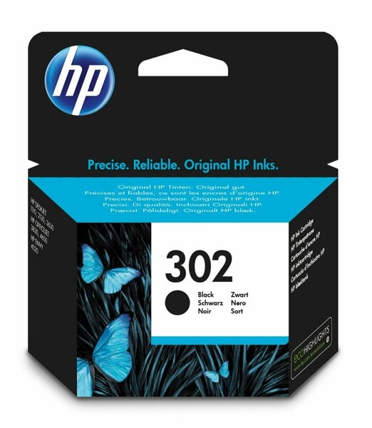HP Kartuş Hp 302 F6U66Ae Siyah Orijinal Mürekkep Kartuşu Satın Al