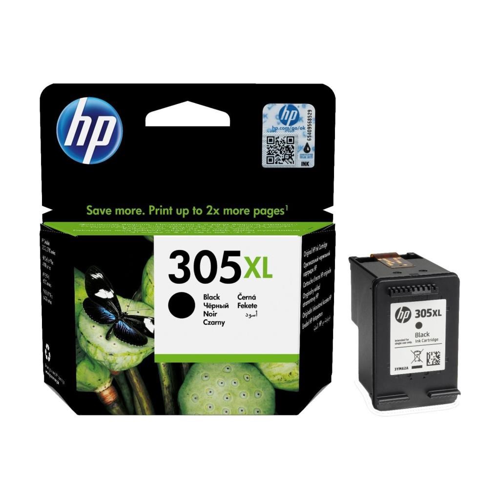 HP Kartuş HP 305XL Black Siyah Kartuş 3YM62AE Satın Al