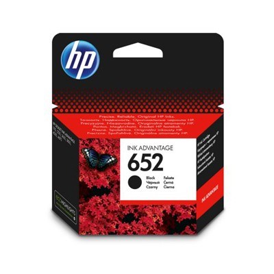 HP Kartuş HP 652 Black Siyah Kartuş F6V25AE Satın Al