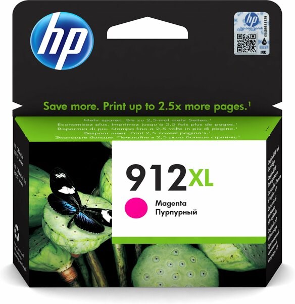HP Kartuş HP 912XL Yüksek Kapasite Magenta Kırmızı Kartuş 3YL82A Satın Al