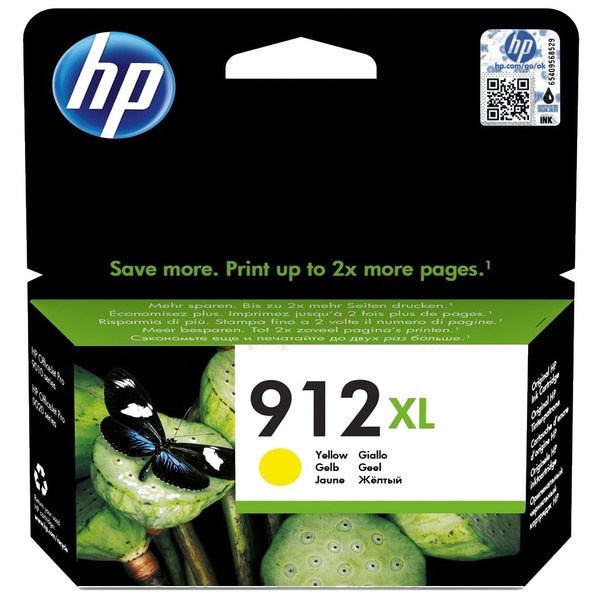 HP Kartuş HP 912XL Yüksek Kapasite Yellow Sarı Kartuş 3YL83A Satın Al