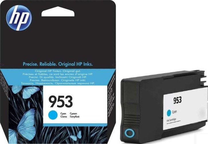 HP Kartuş HP 953 Cyan Mavi Kartuş F6U12AE Satın Al