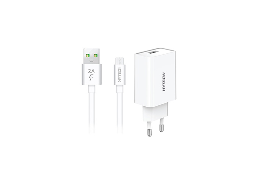 Hytech HY-XE21 5v 2.1a Micro Usb Kablolu  Ev Şarj Adaptörü