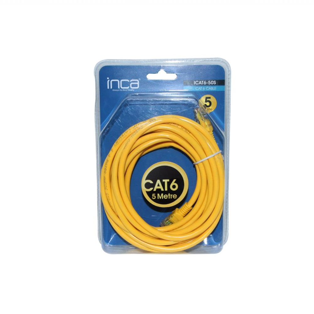 INCA ICAT6-50S CAT6 5 METRE SARI