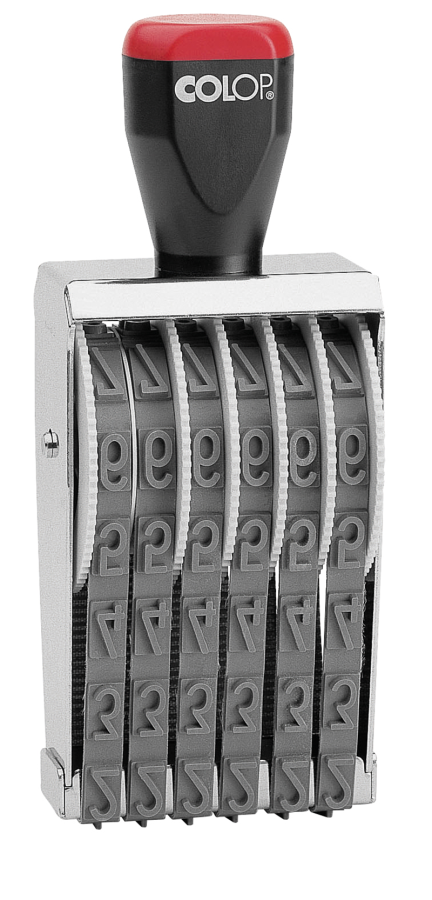 Istampa Kaşe ve Mürekkepleri COLOP 012006 BANDLI NUMARATÖR - 12MM/6 HANELİ Satın Al