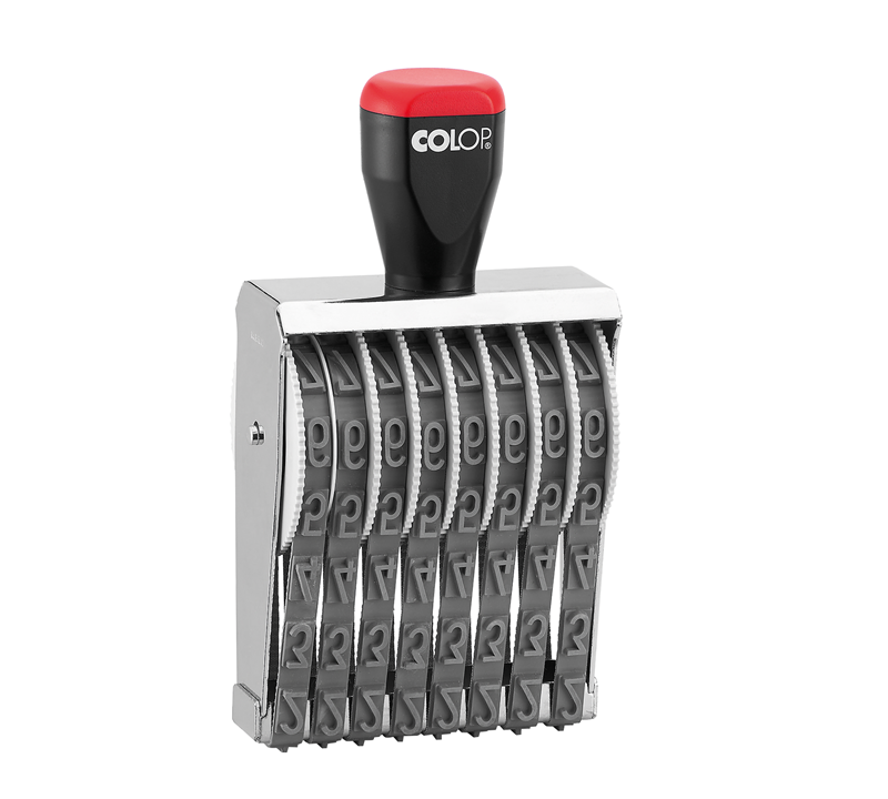 Istampa Kaşe ve Mürekkepleri COLOP 012008 BANDLI NUMARATÖR - 12MM/8 HANELİ Satın Al