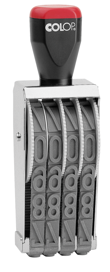 Istampa Kaşe ve Mürekkepleri COLOP 018004 BANDLI NUMARATÖR - 18MM/4 HANELİ Satın Al