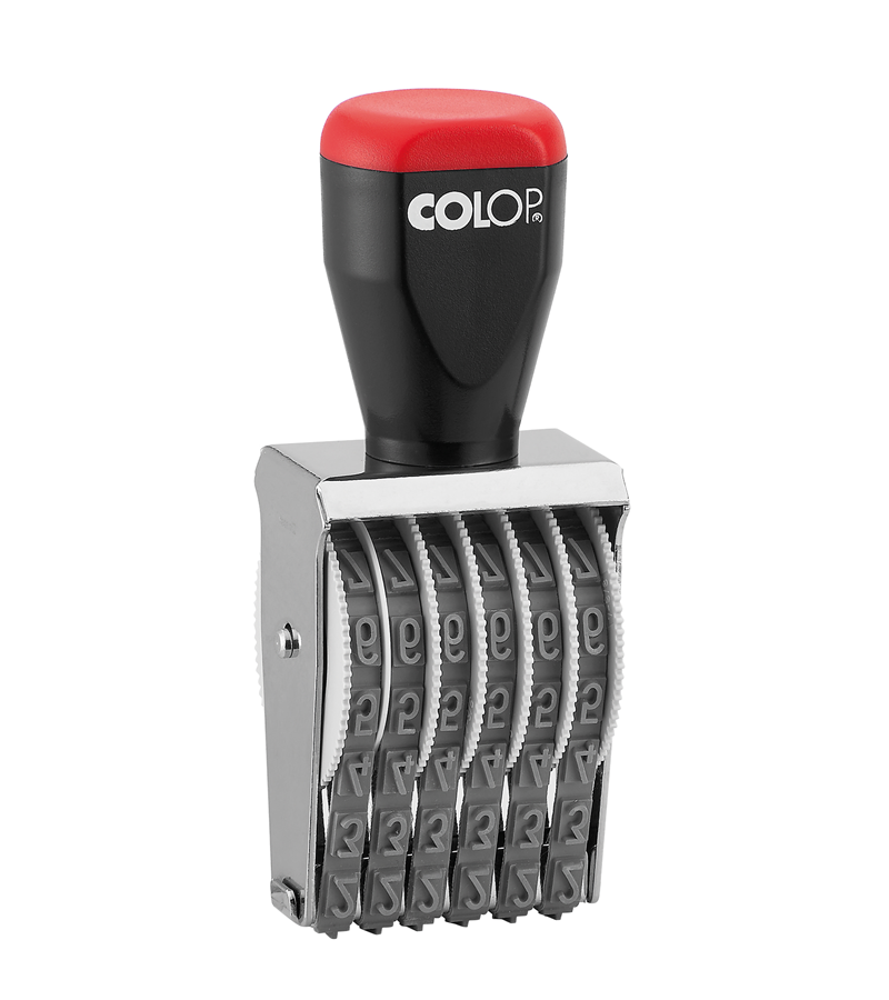 Istampa Kaşe ve Mürekkepleri COLOP 07006 BANDLI NUMARATÖR - 7MM/6 HANELİ Satın Al