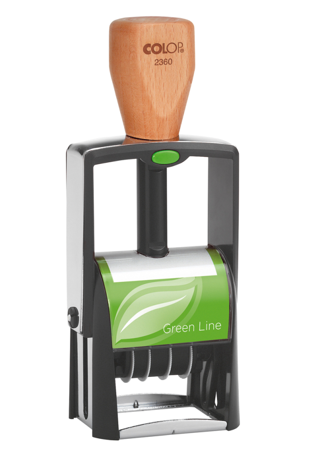 Istampa Kaşe ve Mürekkepleri COLOP 2360 GREEN LINE TARİH KAŞE(ENG) MAVİ KEÇE Satın Al