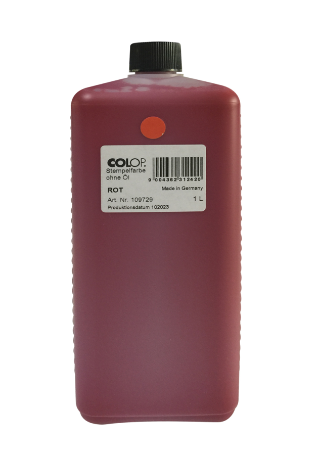 Istampa Kaşe ve Mürekkepleri COLOP 801 1000ML KIRMIZI MÜREKKEP Satın Al