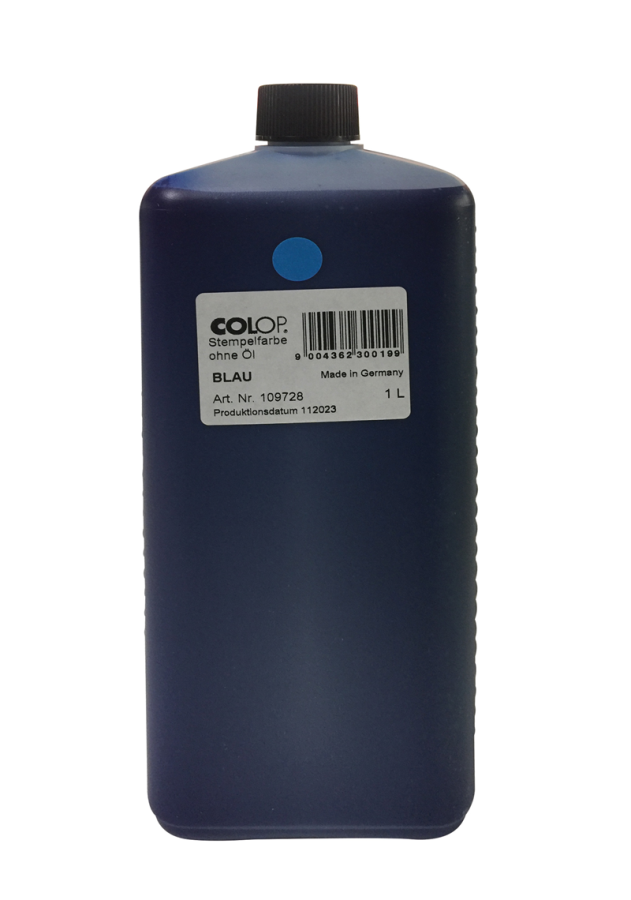 Istampa Kaşe ve Mürekkepleri COLOP 801 1000ML MAVİ MÜREKKEP Satın Al