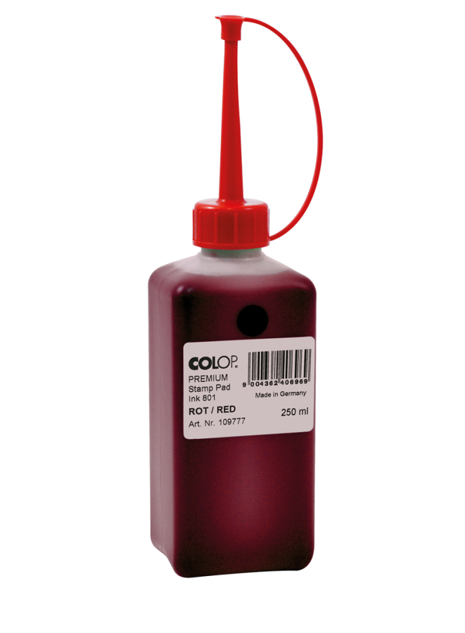 Istampa Kaşe ve Mürekkepleri COLOP 801 25ML KIRMZI MÜREKKEP Satın Al