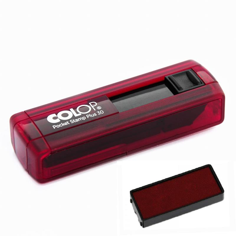 Istampa Kaşe ve Mürekkepleri COLOP CEP30 KAŞE KIRMIZI KASA KIRMIZI KEÇE - 18X47MM Satın Al