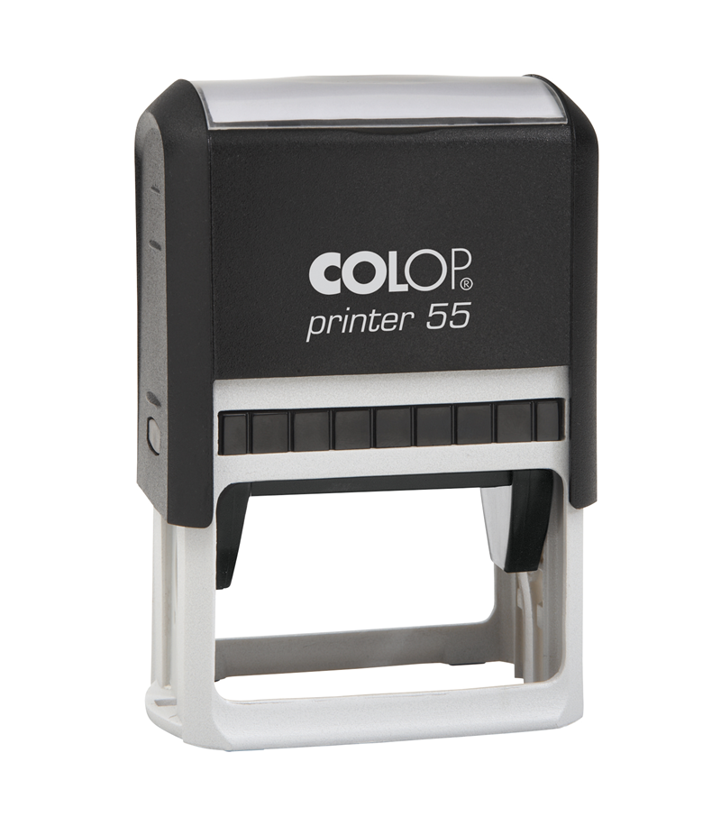 Istampa Kaşe ve Mürekkepleri COLOP PRINTER 55 TARİH KAŞE(TR) SİYAH KASA MAVI- KIRMIZI KEÇE - 40X60MM Satın Al