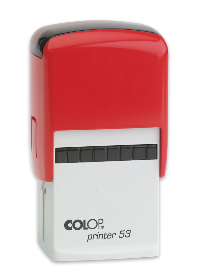 Istampa Kaşe ve Mürekkepleri COLOP PRINTER 53 KIRMIZI KASA SİYAH KEÇE - 30X45MM Satın Al