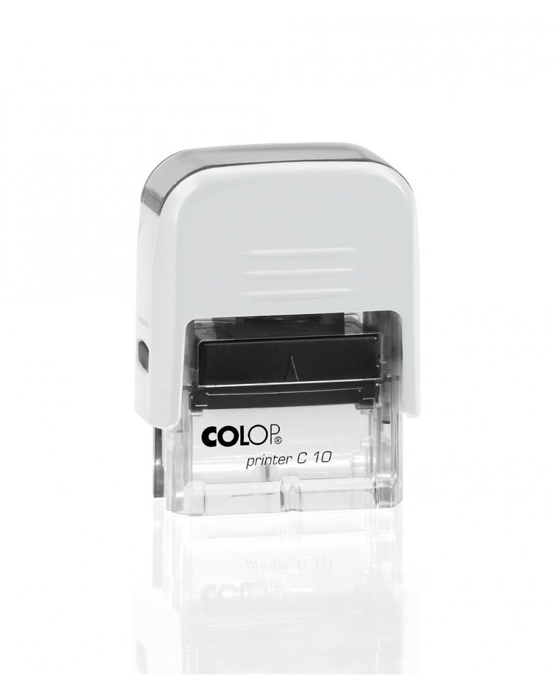 Istampa Kaşe ve Mürekkepleri COLOP PRINTER C10 BEYAZ KASA SİYAH KEÇE - 10X27MM Satın Al