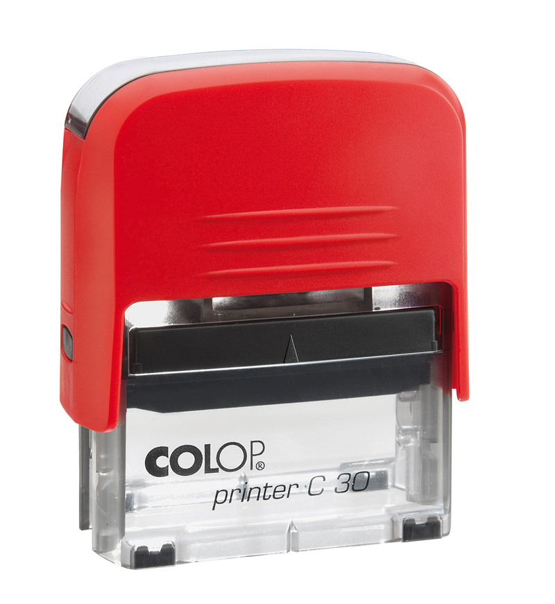 Istampa Kaşe ve Mürekkepleri COLOP PRINTER C30 KIRMIZI KASA KIRMIZI KEÇE - 18X47MM Satın Al