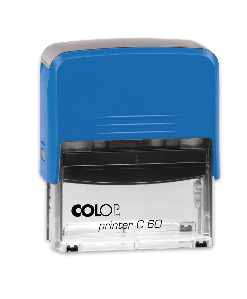 Istampa Kaşe ve Mürekkepleri COLOP PRINTER C60 MAVİ KASA MAVİ KEÇE - 37X76MM Satın Al