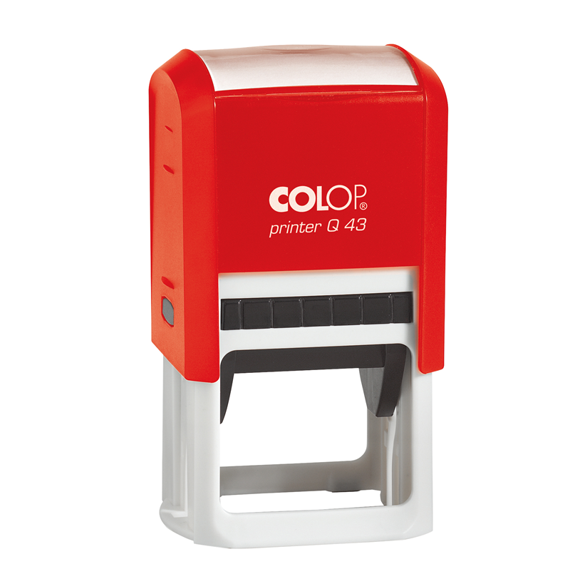 Istampa Kaşe ve Mürekkepleri COLOP Q43 KARE KIRMIZI KASA KIRMIZI KEÇE - 43X43MM Satın Al
