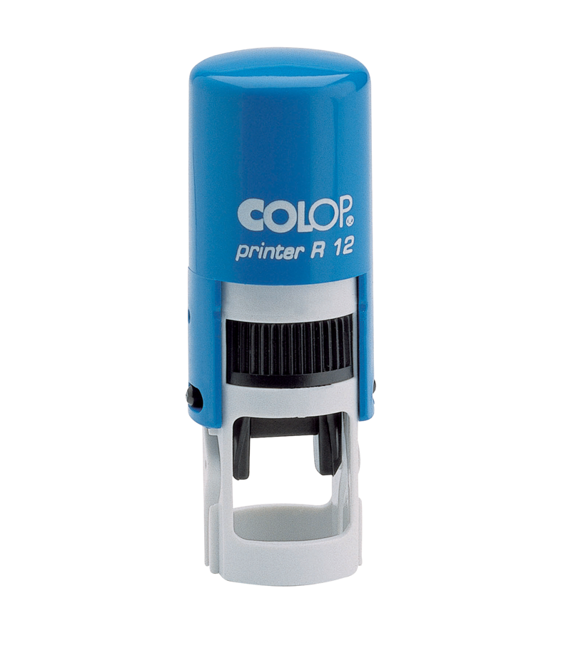 Istampa Kaşe ve Mürekkepleri COLOP R12 YUVARLAK MAVİ KASA MAVİ KEÇE - 12MM Satın Al