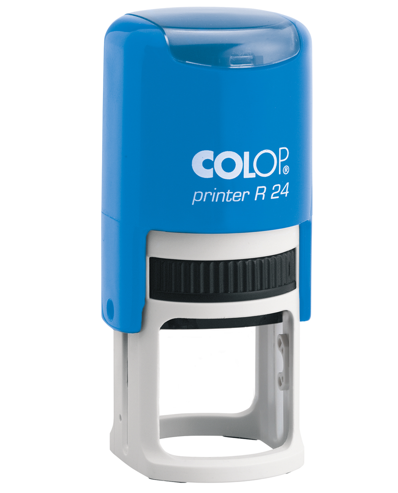Istampa Kaşe ve Mürekkepleri COLOP R24 YUVARLAK MAVİ KASA MAVİ KEÇE - 24MM Satın Al