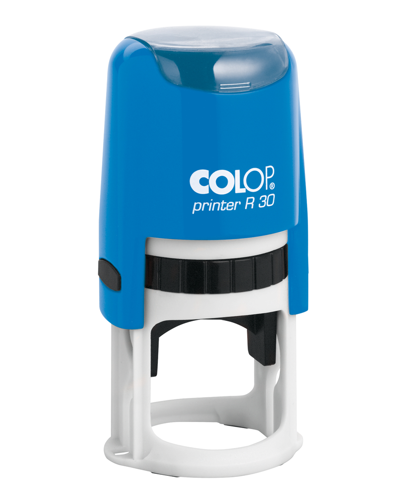 Istampa Kaşe ve Mürekkepleri COLOP R30 YUVARLAK MAVİ KASA SİYAH KEÇE - 30MM Satın Al