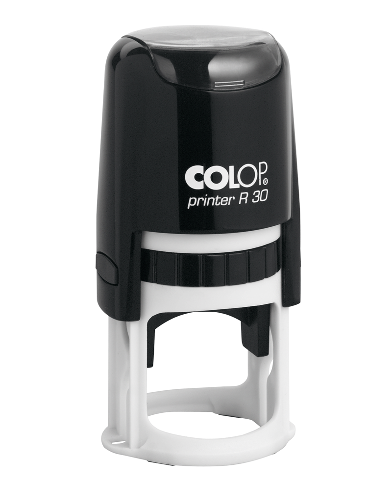 Istampa Kaşe ve Mürekkepleri COLOP R30 YUVARLAK SİYAH KASA SİYAH KEÇE - 30MM Satın Al