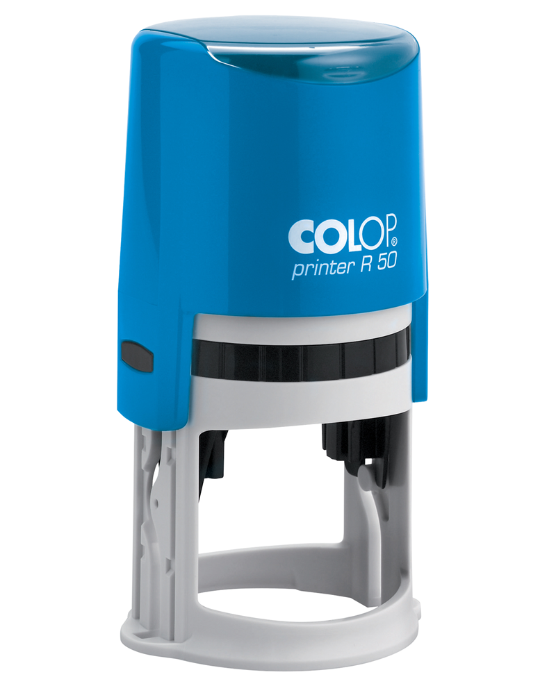 Istampa Kaşe ve Mürekkepleri COLOP R50 YUVARLAK MAVİ KASA SİYAH KEÇE - 50MM Satın Al