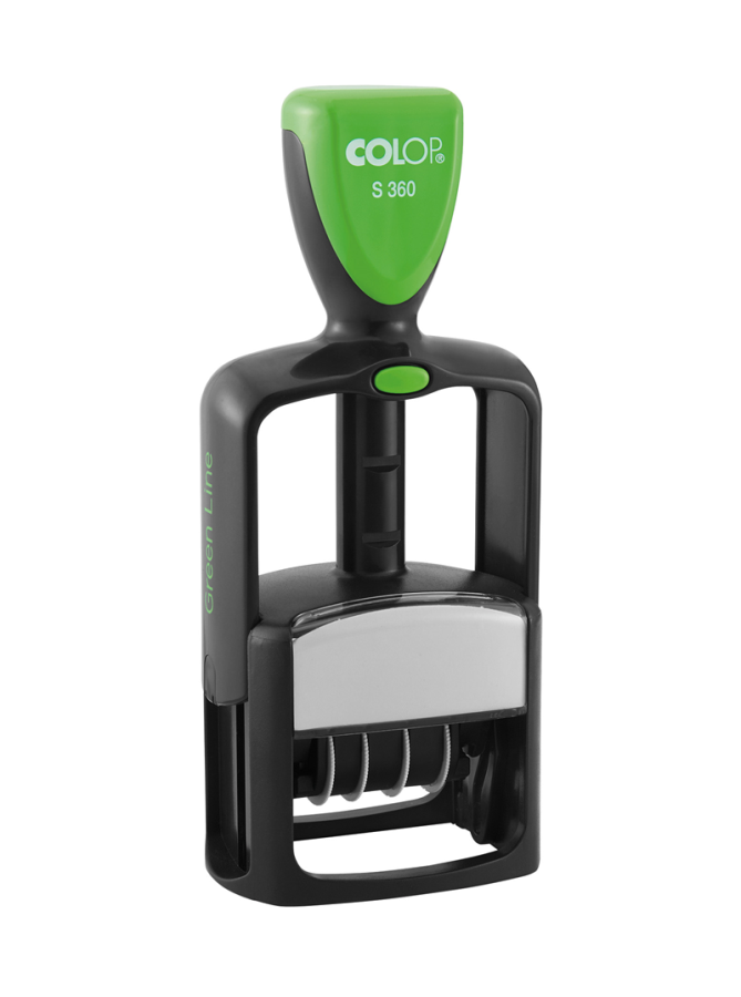Istampa Kaşe ve Mürekkepleri COLOP S 360 GREEN LINE TARİH KAŞE(ENG) MAVİ KEÇE Satın Al