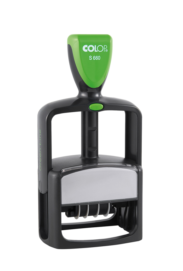 Istampa Kaşe ve Mürekkepleri COLOP S 660 GREEN LINE TARİH KAŞE(ENG) MAVİ KEÇE Satın Al