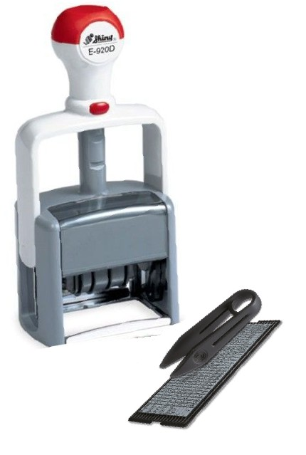 Istampa Kaşe ve Mürekkepleri SHINY E-920D SET TARİH KAŞE 24x41mm Satın Al
