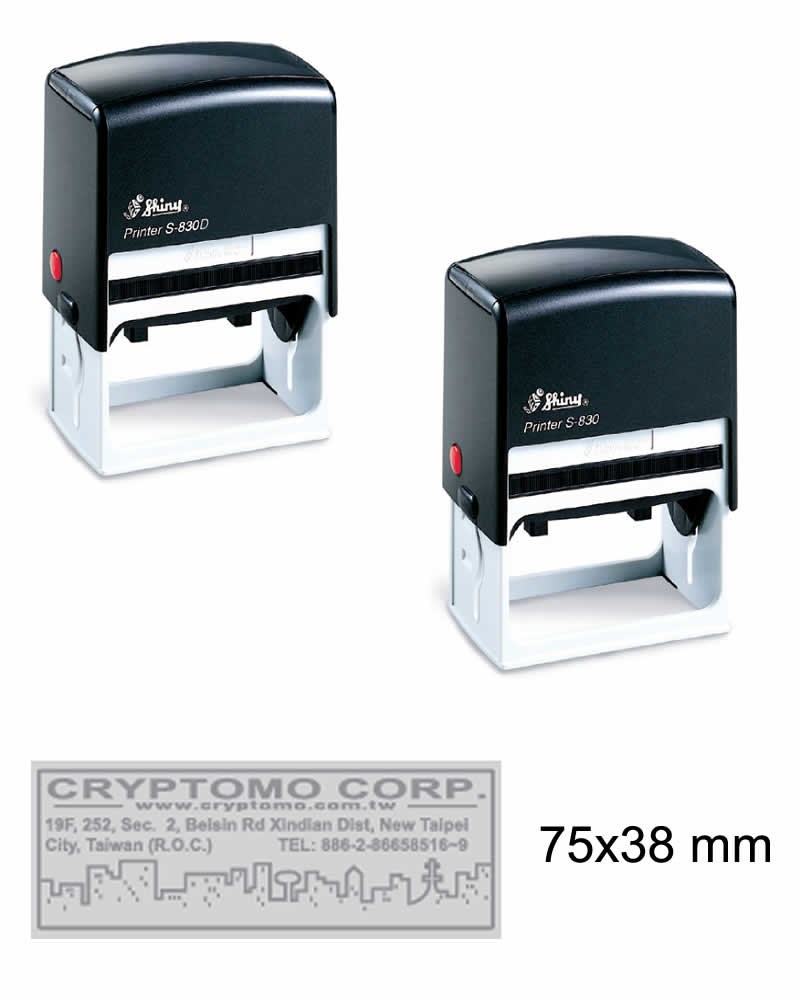 Istampa Kaşe ve Mürekkepleri SHINY S-830 D SİYAH KASA SİYAH PED 75X38MM Satın Al