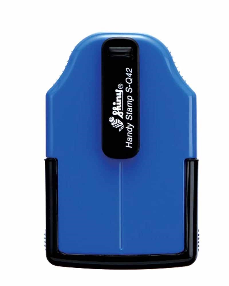 Istampa Kaşe ve Mürekkepleri SQ-42 MAVİ KASA SİYAH PED 42mm Satın Al