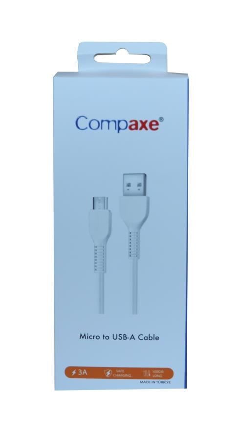 Kablolar ve Adaptörler Compaxe CtK-Bmu Usb 3.0 1mt 3A Mikro Şarj  Kablosu Satın Al