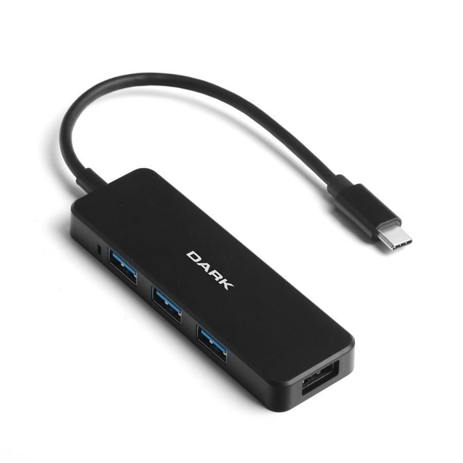 Kablolar ve Adaptörler Dark DK-AC-USB31X41A Connect Master Type-C to 4 Port USB-A 3.0 HUB Satın Al