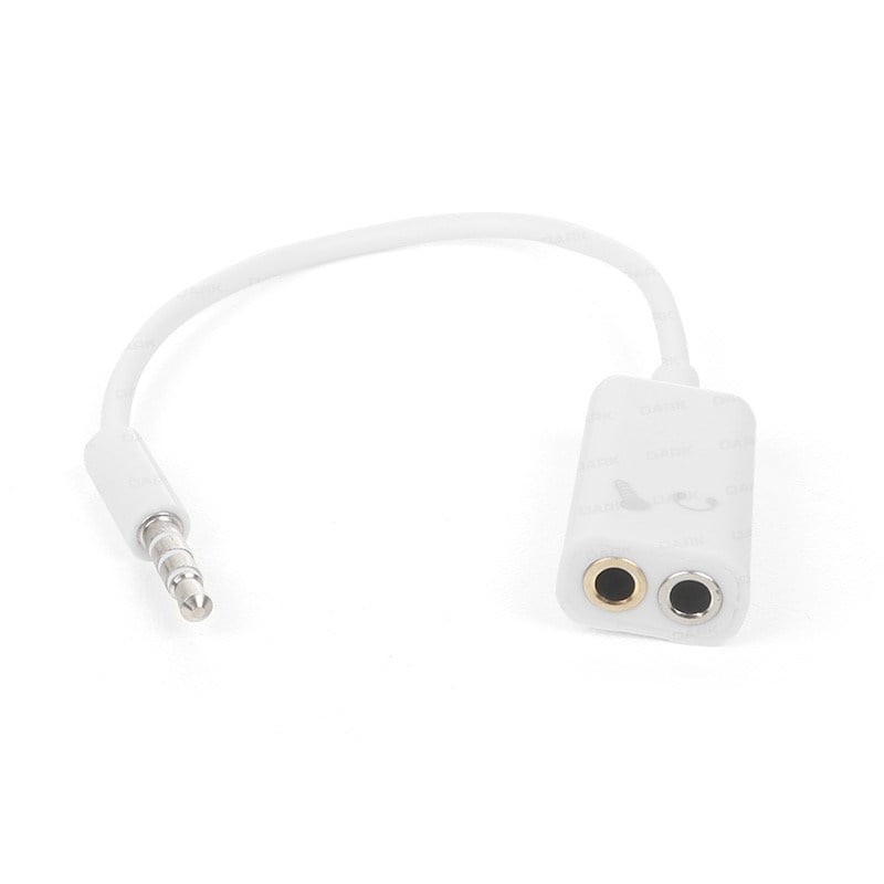 Kablolar ve Adaptörler Dark DK-CB-AUC03 2x3.5mm Stereo Dişi - 4pin 3.5mm Stereo Erkek Y Kablo Satın Al