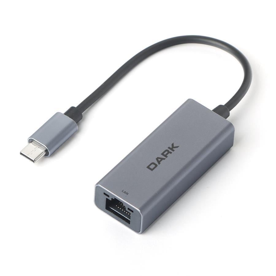 Kablolar ve Adaptörler Dark DK-NT-U31LAN USB3.1 Type-C to 10-100 LAN Ethernet Adaptör Satın Al