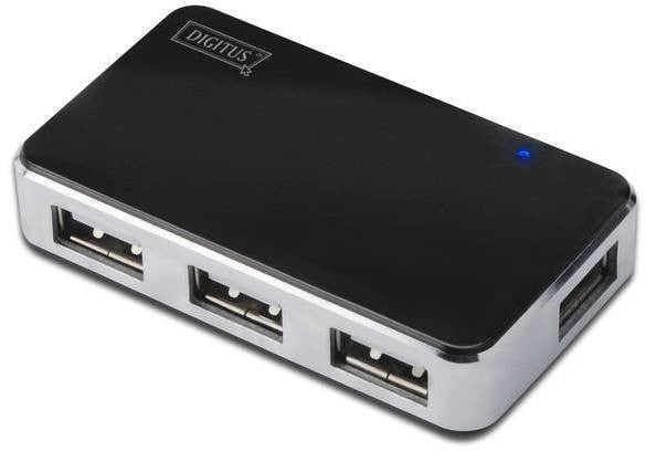 Kablolar ve Adaptörler Digitus DA-70220 4 PORT 2.0 SİYAH USB ÇOKLAYICI Satın Al