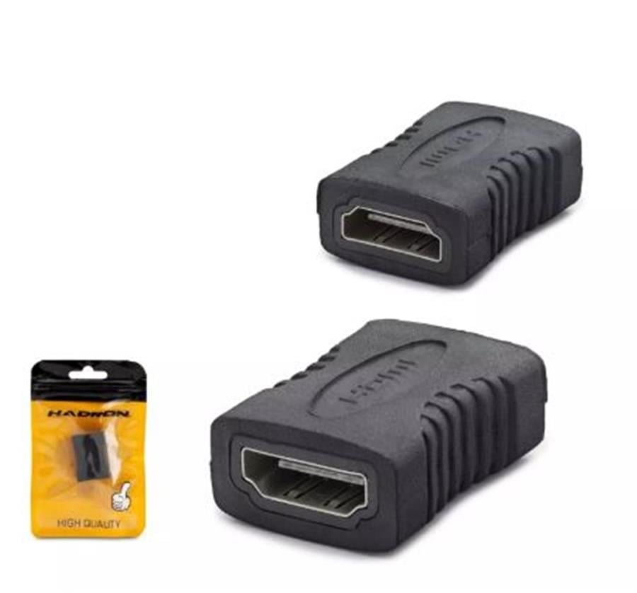 Kablolar ve Adaptörler Hadron Hdx1263 Hdmi F To Hdmi F Çevirici Siyah Satın Al